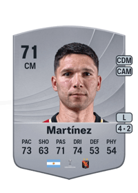 Tomás Martínez Common 71 OVR