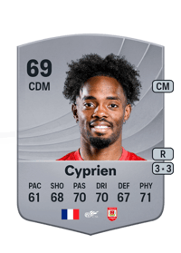 Wylan Cyprien Common 69 OVR