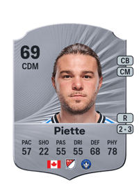 Samuel Piette Rare 69 OVR