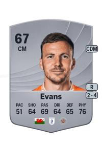 Lee Evans Common 67 OVR