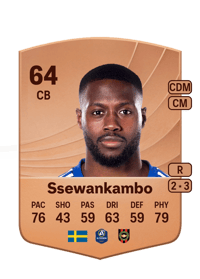 Isak Ssewankambo Common 64 OVR