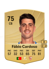 Fábio Cardoso Common 75 OVR