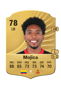Johan Mojica Rare 78 OVR