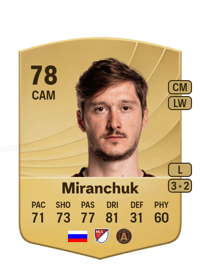 Aleksey Miranchuk Common 78 OVR