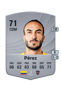 Sebastián Pérez Common 71 OVR