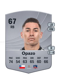 Óscar Opazo Common 67 OVR