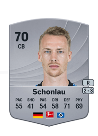 Sebastian Schonlau Common 70 OVR
