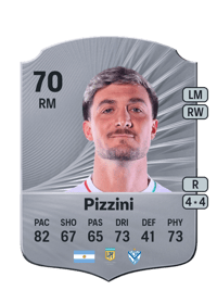 Francisco Pizzini Rare 70 OVR