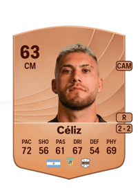 Milton Céliz Common 63 OVR