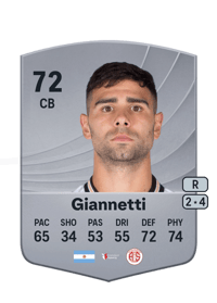 Lautaro Giannetti Common 72 OVR