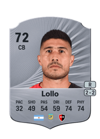 Luciano Lollo Rare 72 OVR