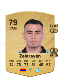 Lucas Zelarayán Common 79 OVR