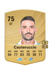 Martín Cauteruccio Common 75 OVR