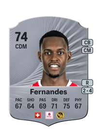 Edimilson Fernandes Rare 74 OVR