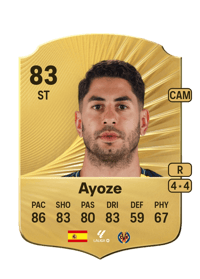 Ayoze Rare 83 OVR