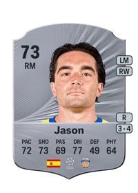 Jason Rare 73 OVR