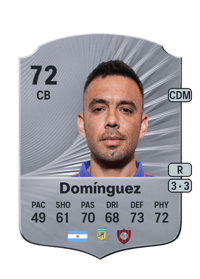 Nery Domínguez Rare 72 OVR