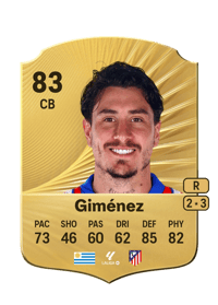 José María Giménez Rare 83 OVR