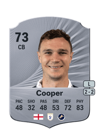 Jake Cooper Rare 73 OVR