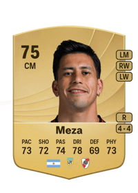 Maximiliano Meza Common 75 OVR
