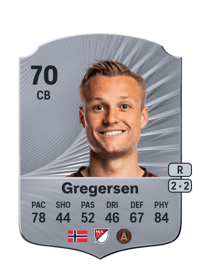 Stian Gregersen Rare 70 OVR