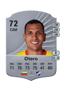 Romulo Otero Rare 72 OVR