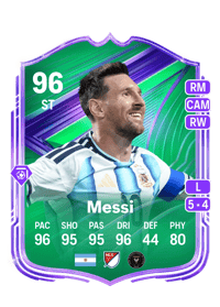 Lionel Messi Festival of Football Star Performer 96 OVR