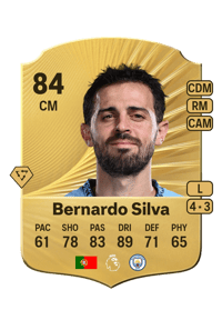 Bernardo Silva Rare 84 OVR