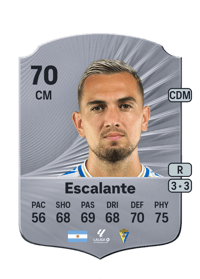 Gonzalo Escalante Rare 70 OVR