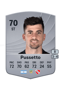 Ignacio Pussetto Common 70 OVR