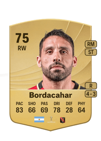 Cristian Bordacahar Common 75 OVR