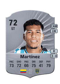 Roger Martínez Rare 72 OVR