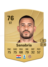 Antonio Sanabria Common 76 OVR