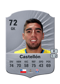 Gabriel Castellón Rare 72 OVR