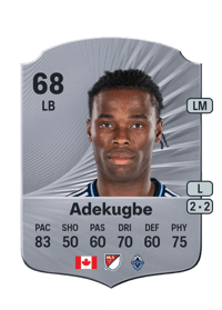 Sam Adekugbe Rare 68 OVR