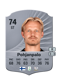 Joel Pohjanpalo Rare 74 OVR