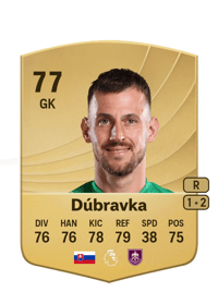 Martin Dúbravka Common 77 OVR