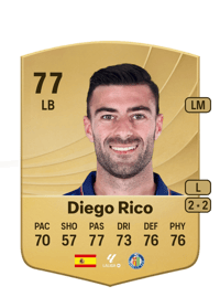 Diego Rico Common 77 OVR