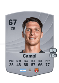 Gastón Campi Common 67 OVR