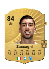 Mattia Zaccagni Rare 84 OVR
