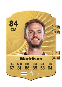 James Maddison Rare 84 OVR