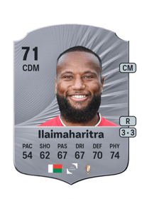 Marco Ilaimaharitra Rare 71 OVR
