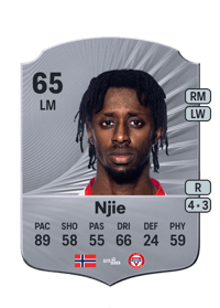 Moussa Njie Rare 65 OVR
