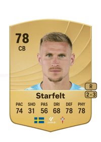 Carl Starfelt Common 78 OVR