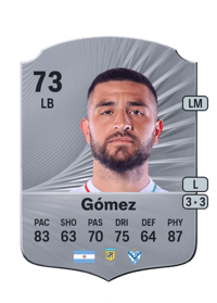 Elías Gómez Rare 73 OVR