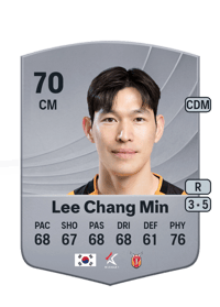 Lee Chang Min Common 70 OVR