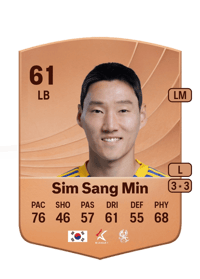 Sim Sang Min Common 61 OVR