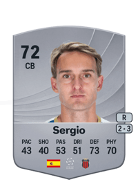 Sergio Common 72 OVR