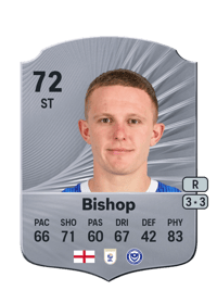 Colby Bishop Rare 72 OVR