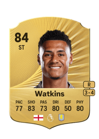 Ollie Watkins Rare 84 OVR